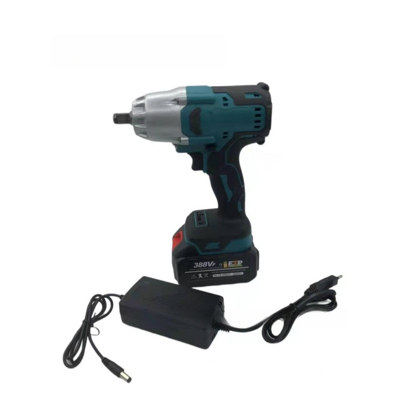 Heavy Duty Cordless Impact Wrench 24mm Collet Brushless Motor 600N.m Torque