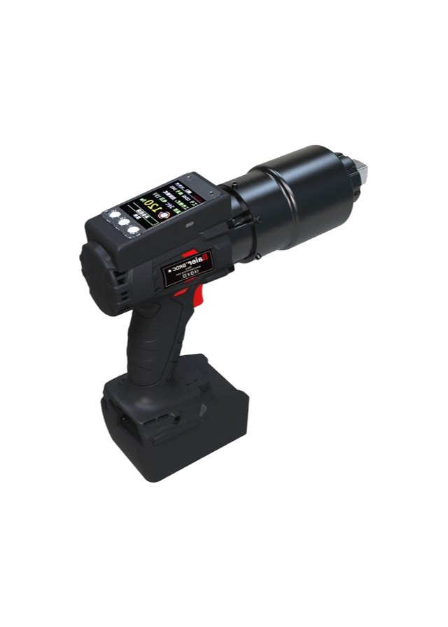 Industrial Grade 18V Battery Powered Torque Wrench with Planetary Gear Reducer and Data Export