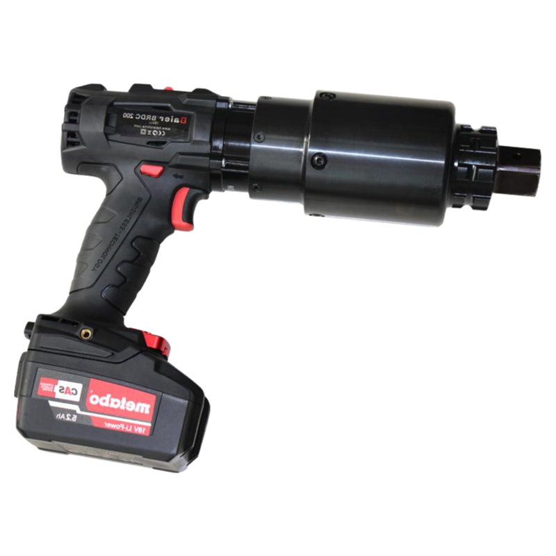 Industrial Grade 18V Battery Powered Torque Wrench with Planetary Gear Reducer and Data Export