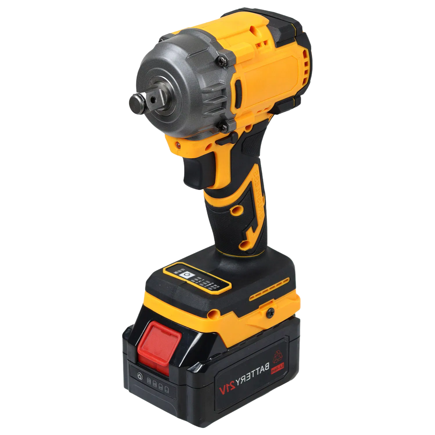 Customizable OEM Cordless Wrench with Auto-Stop Modes and Soft Grip Handle for Efficient Work