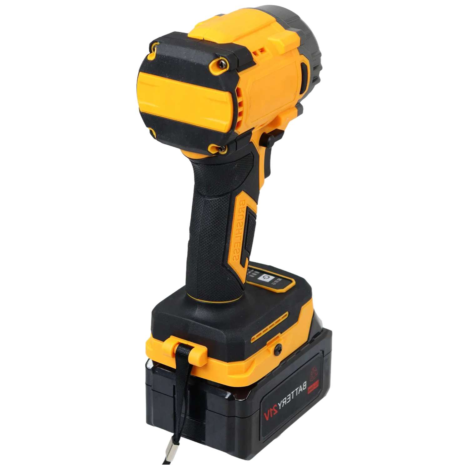 Customizable OEM Cordless Wrench with Auto-Stop Modes and Soft Grip Handle for Efficient Work