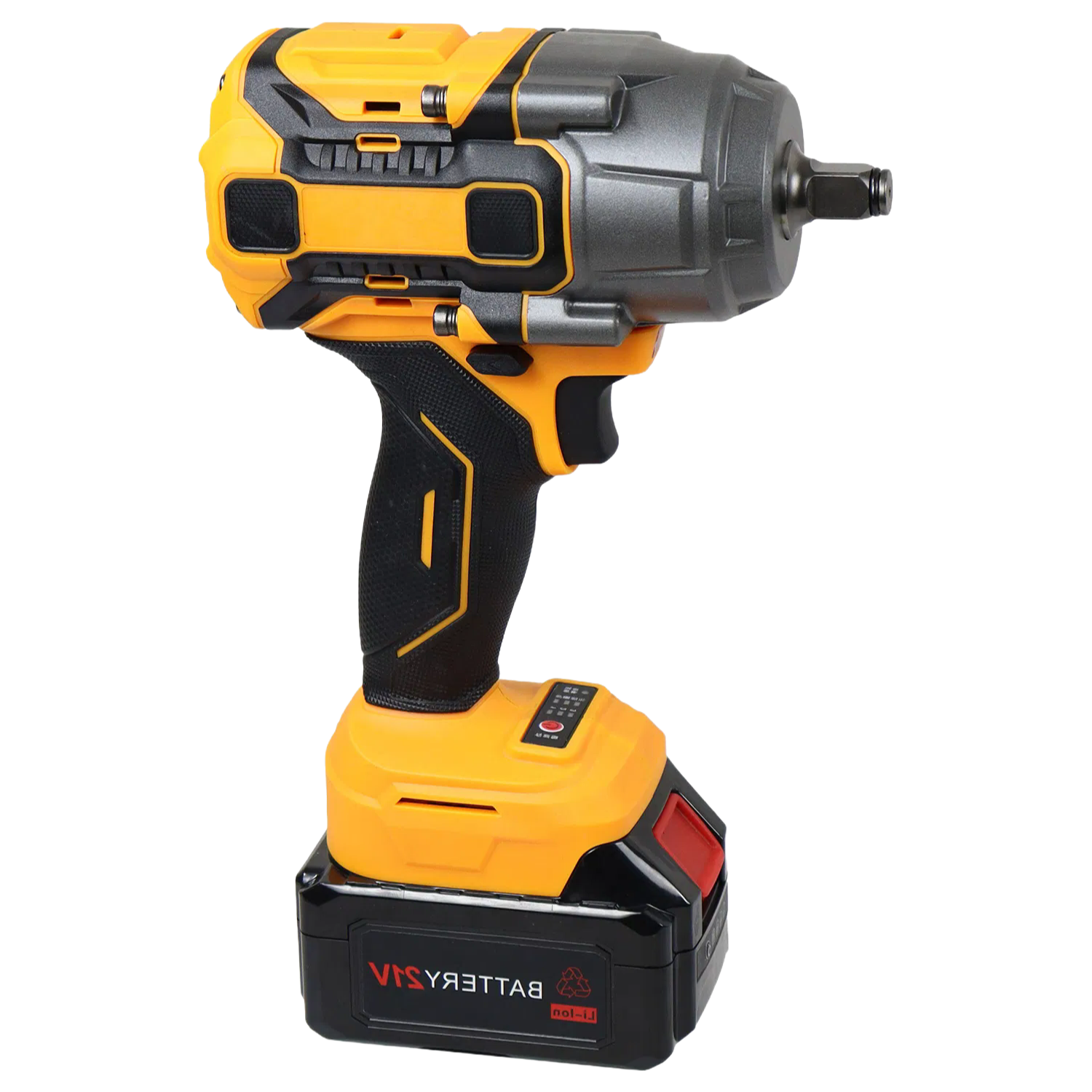 Customizable OEM Cordless Wrench with Auto-Stop Modes and Soft Grip Handle for Efficient Work