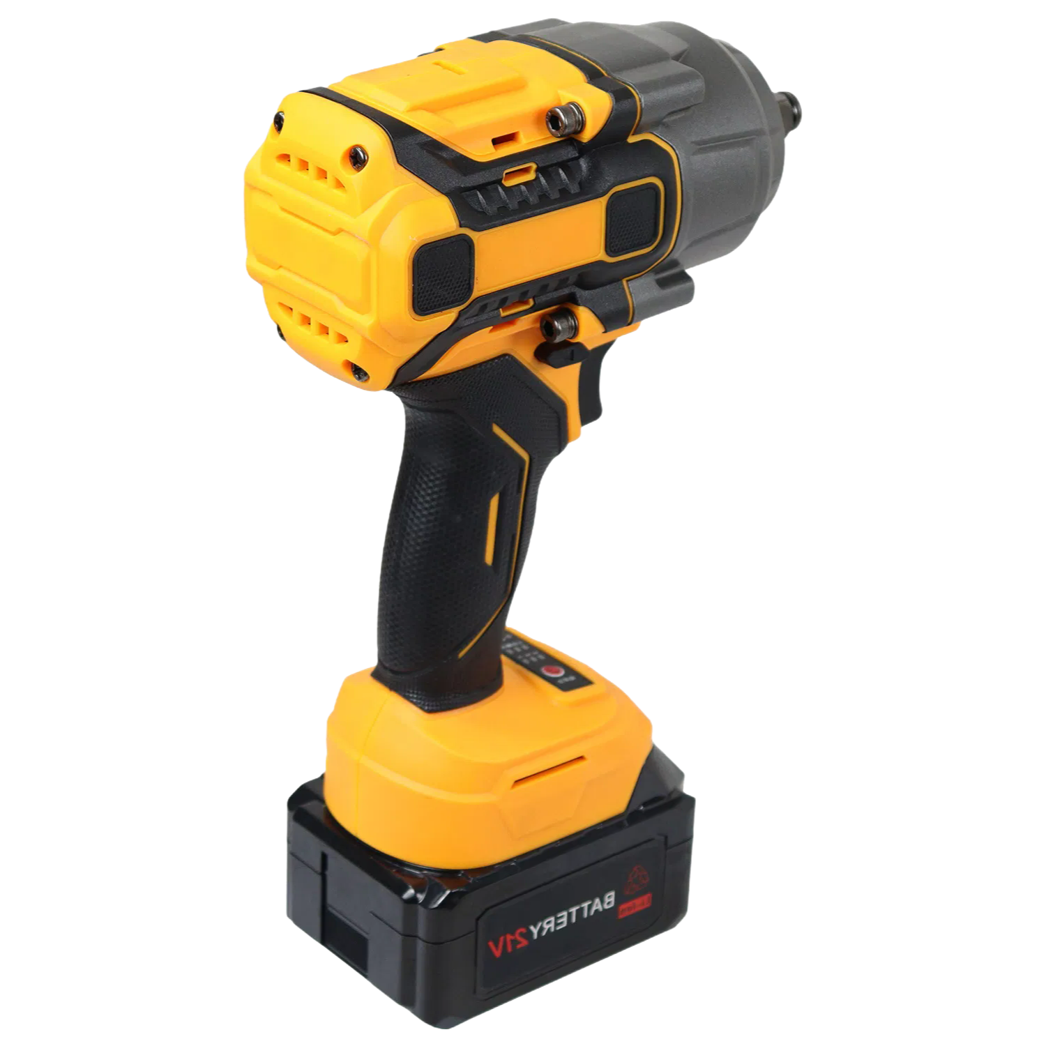 Customizable OEM Cordless Wrench with Auto-Stop Modes and Soft Grip Handle for Efficient Work