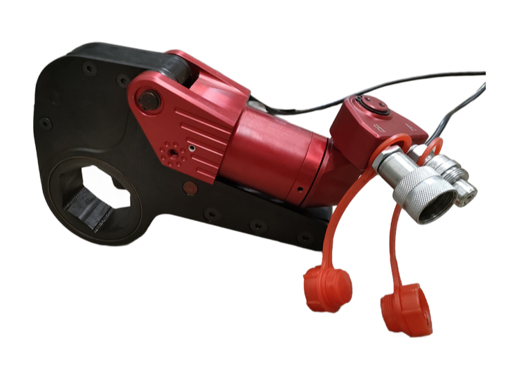Customizable Hollow Hydraulic Torque Wrench Set with 360° Swivel Coupling