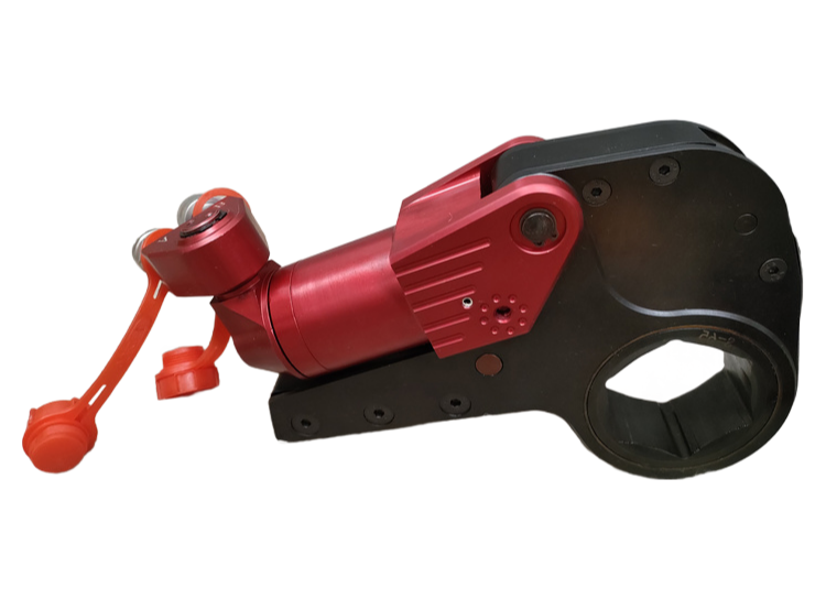Customizable Hollow Hydraulic Torque Wrench Set with 360° Swivel Coupling