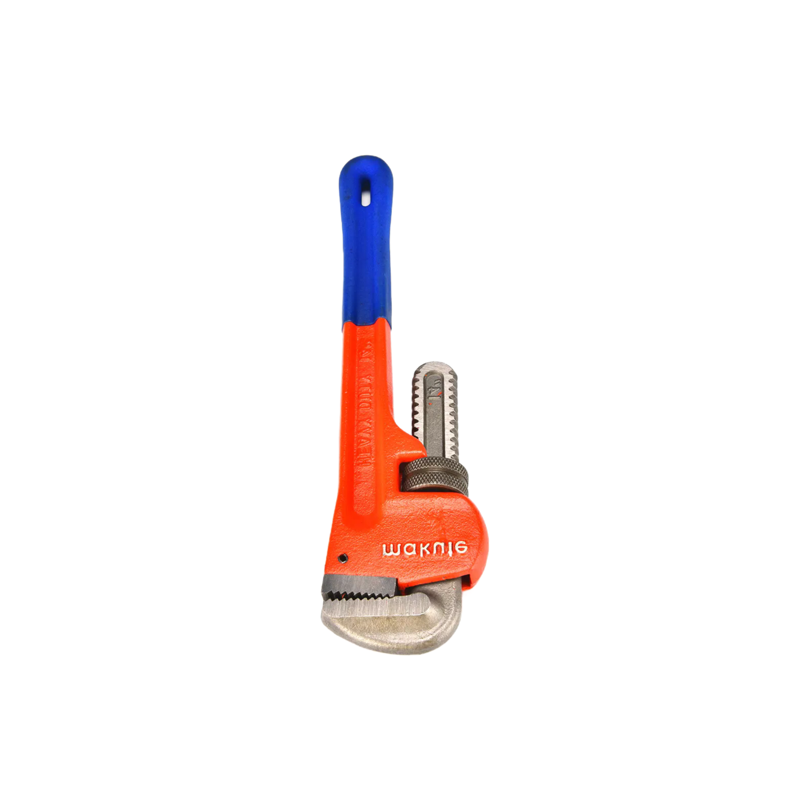 Customizable Makute Brand Pipe Wrench Set with Straight Shaft and Plastic Hanger Packing
