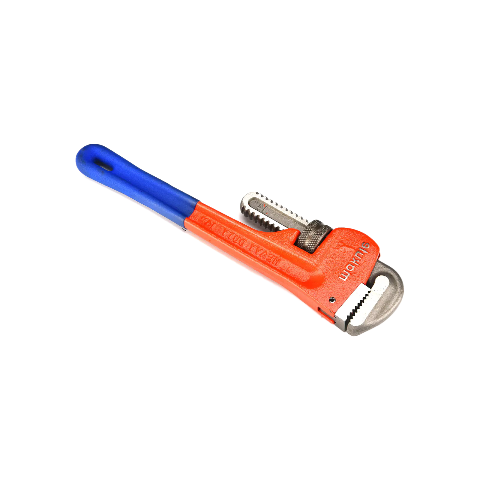 Customizable Makute Brand Pipe Wrench Set with Straight Shaft and Plastic Hanger Packing