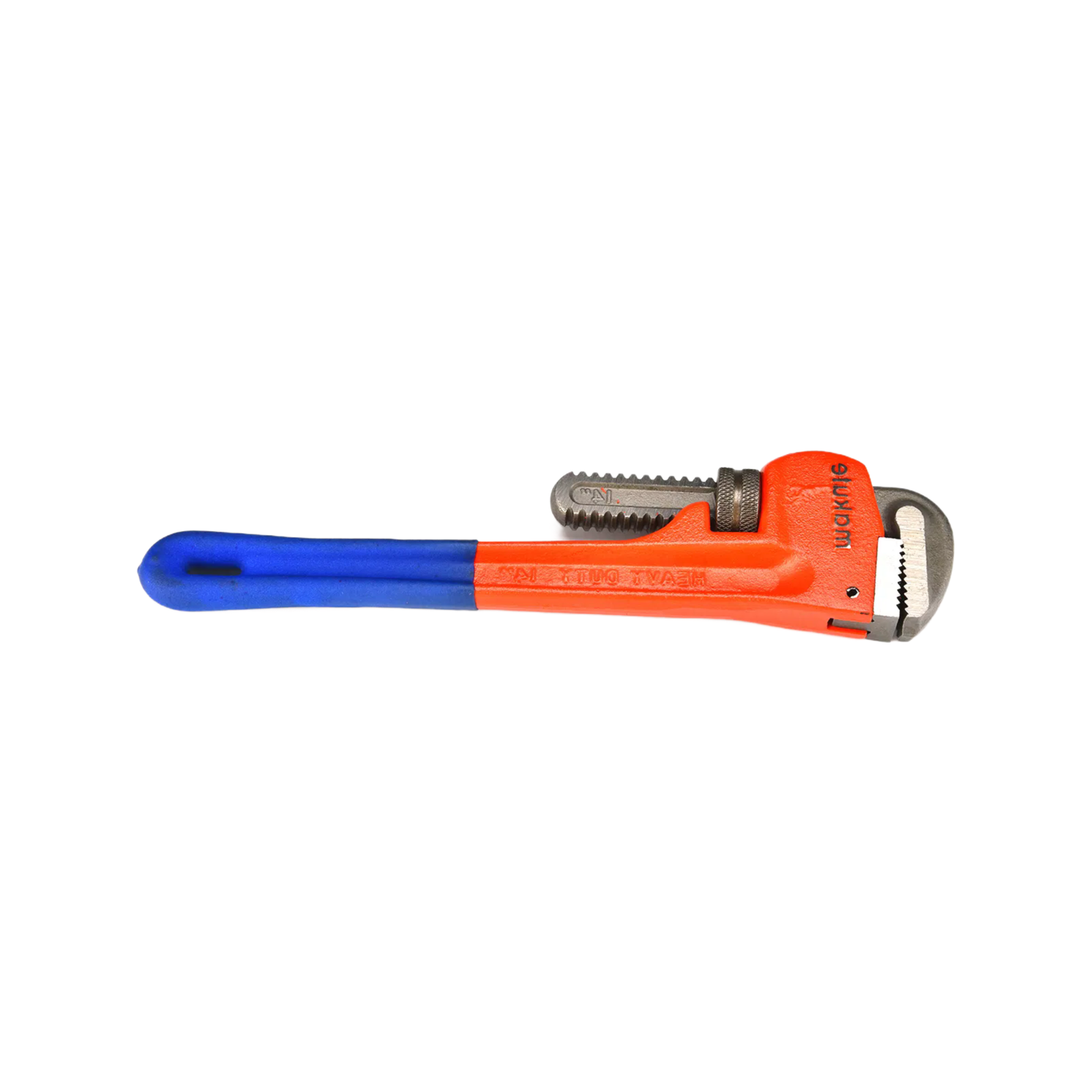 Customizable Makute Brand Pipe Wrench Set with Straight Shaft and Plastic Hanger Packing