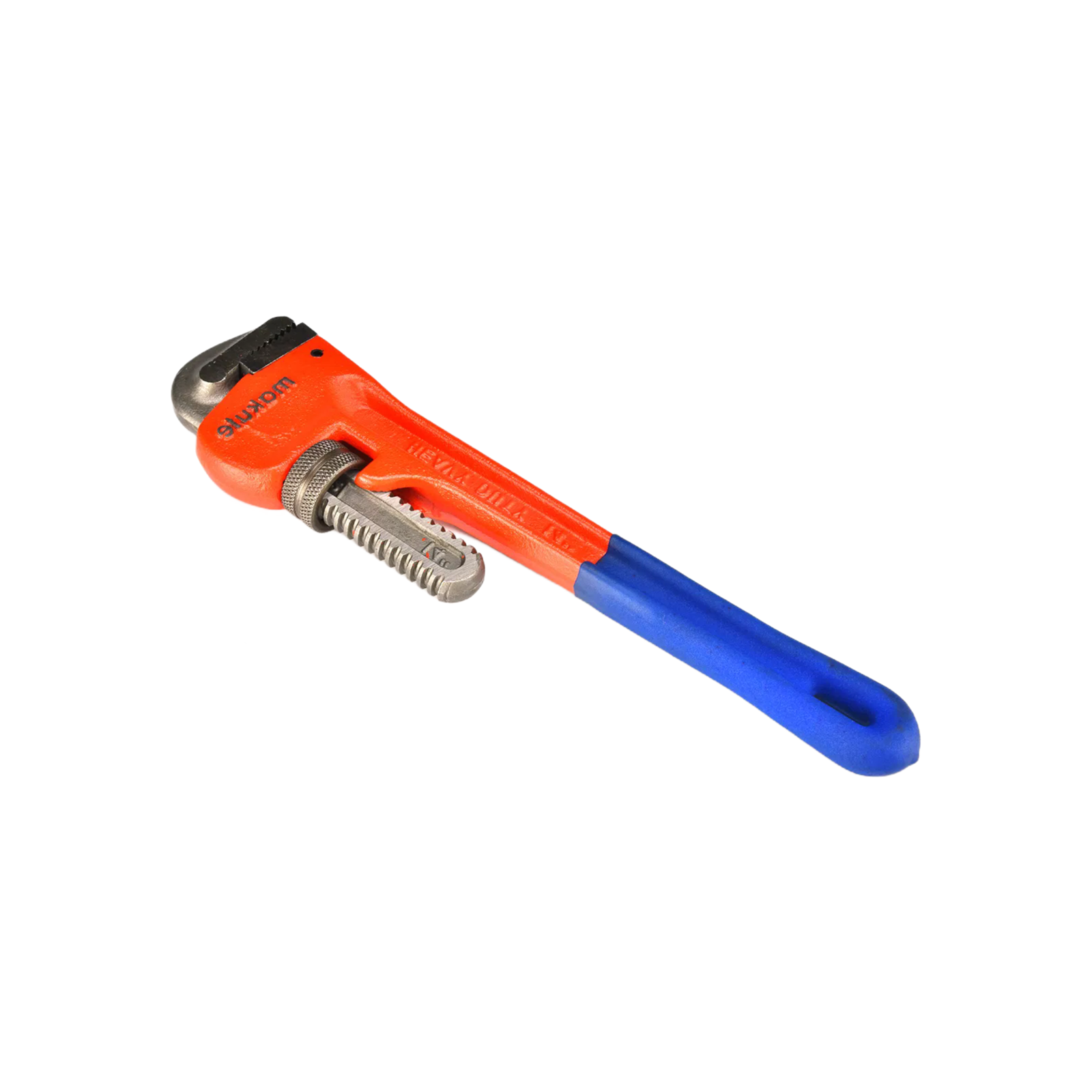 Customizable Makute Brand Pipe Wrench Set with Straight Shaft and Plastic Hanger Packing