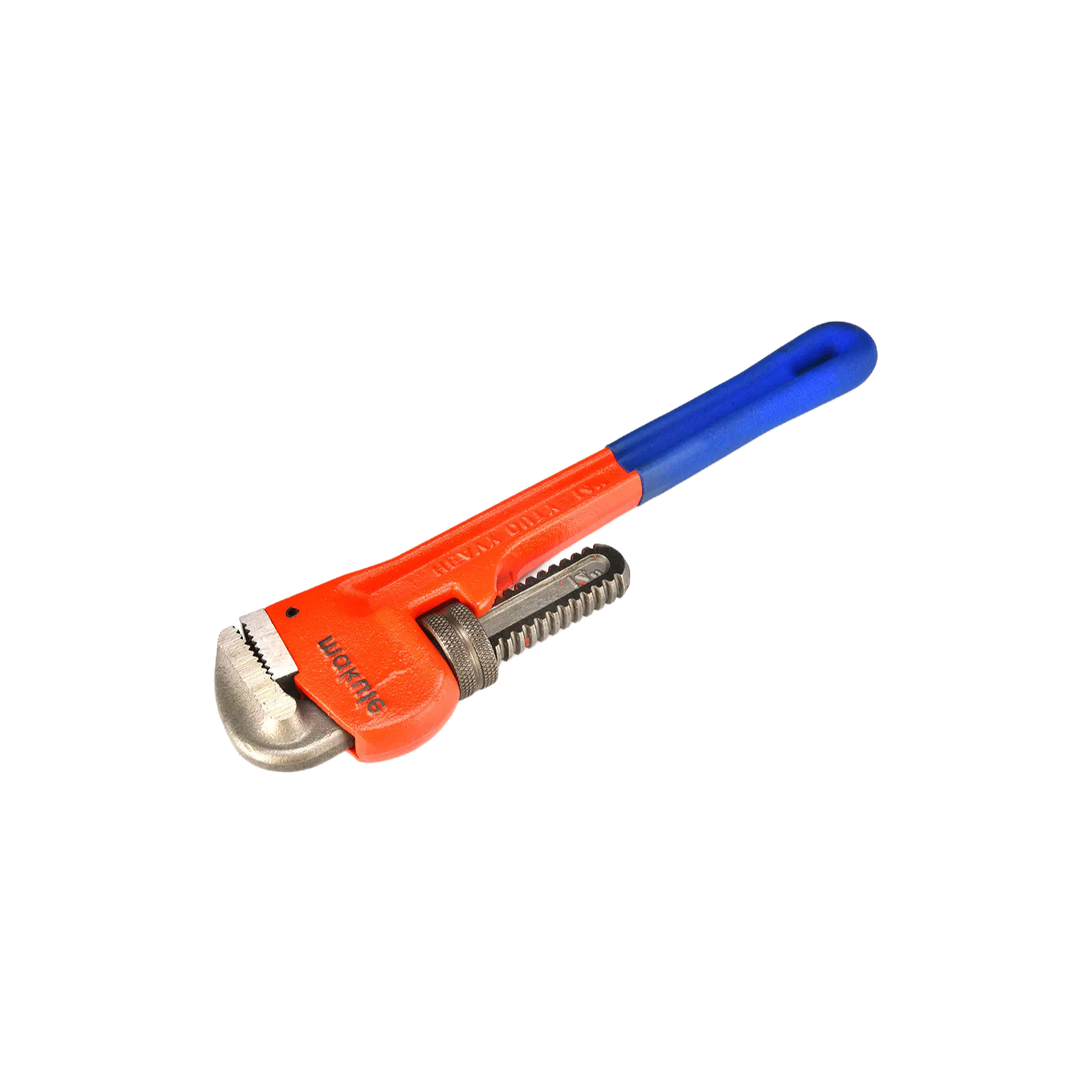 Customizable Makute Brand Pipe Wrench Set with Straight Shaft and Plastic Hanger Packing