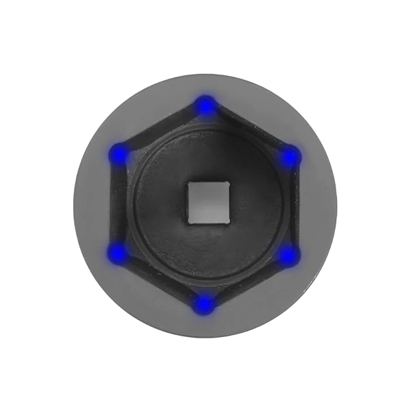 Professional Grade Impact Socket Kit with Laser Printed Markings for Precision Work