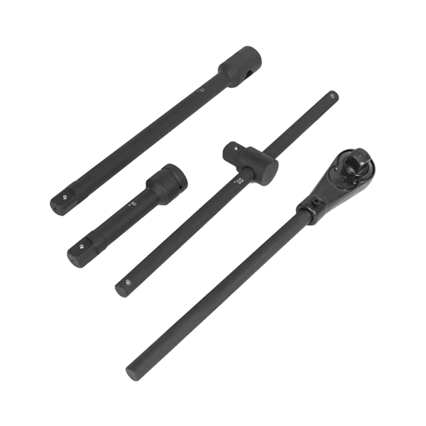 High-Quality Chrome Molybdenum Steel Impact Socket Kit with Corrosion Resistance Coating