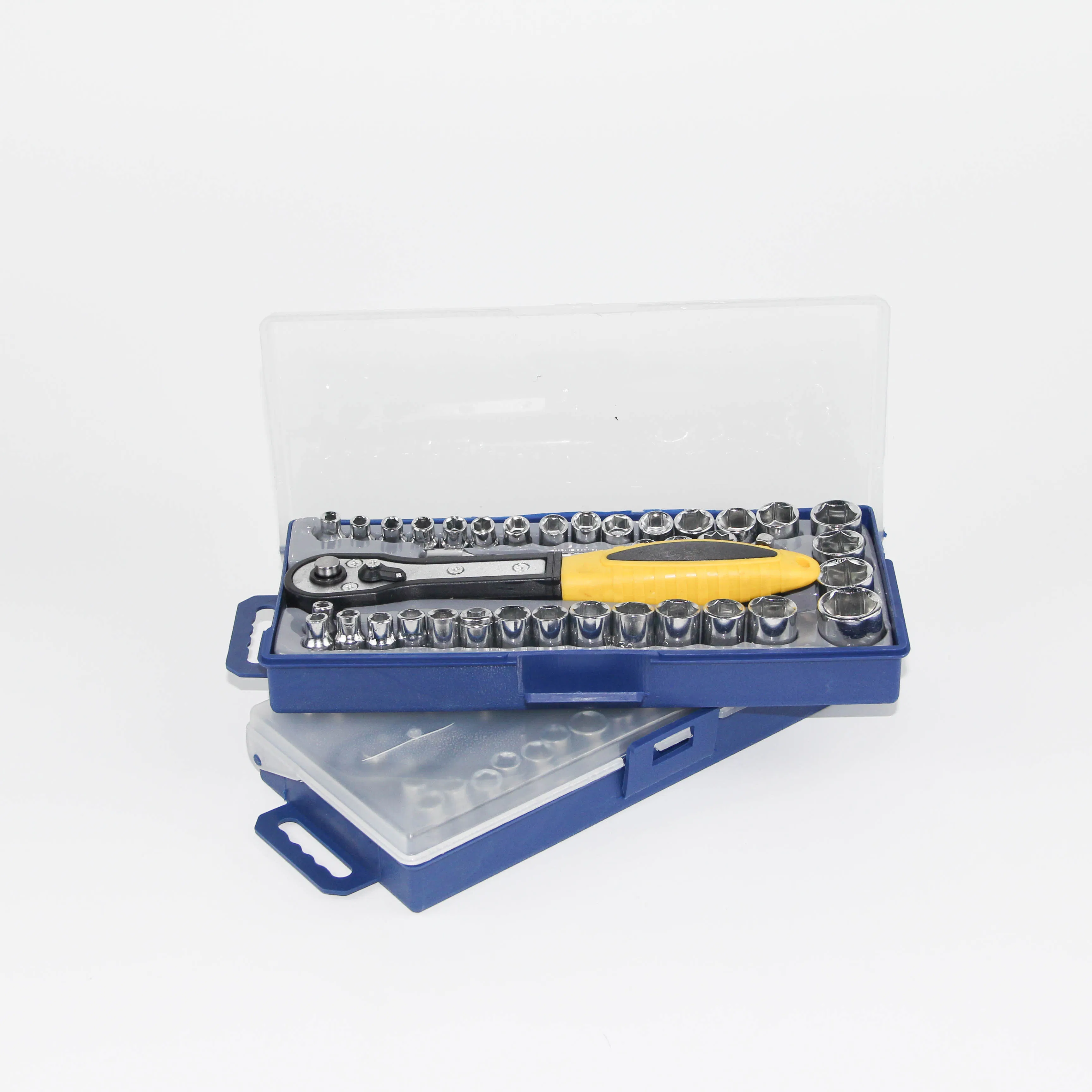 38PCS Professional Hand Tools Wrench Set with Combination Repair Kit for Vehicle Maintenance