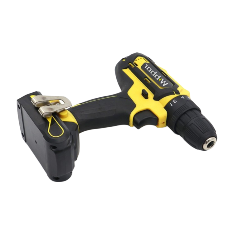 10mm Chuck Rechargeable Lithium Battery Electric Hand Drill with Dual Speed Adjustment