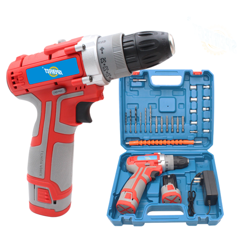High Quality 10mm Cordless Hand Drill CD16.8G with Ball-type Impact Structure for Construction Work