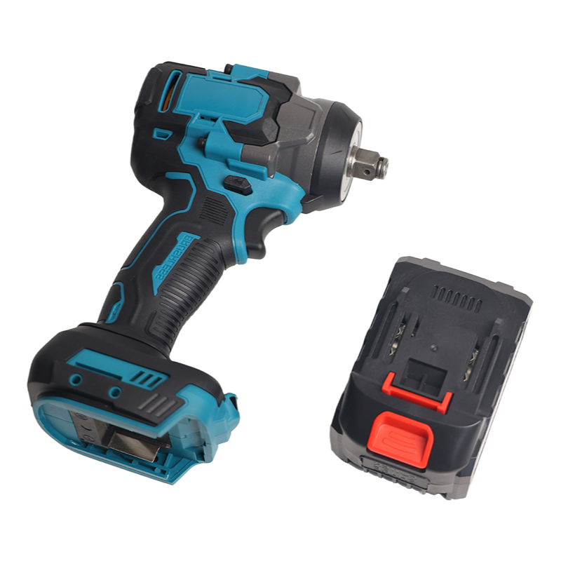 Industrial Strength 21V Lithium-Ion Brushless Impact Wrench for Mechanics and Construction