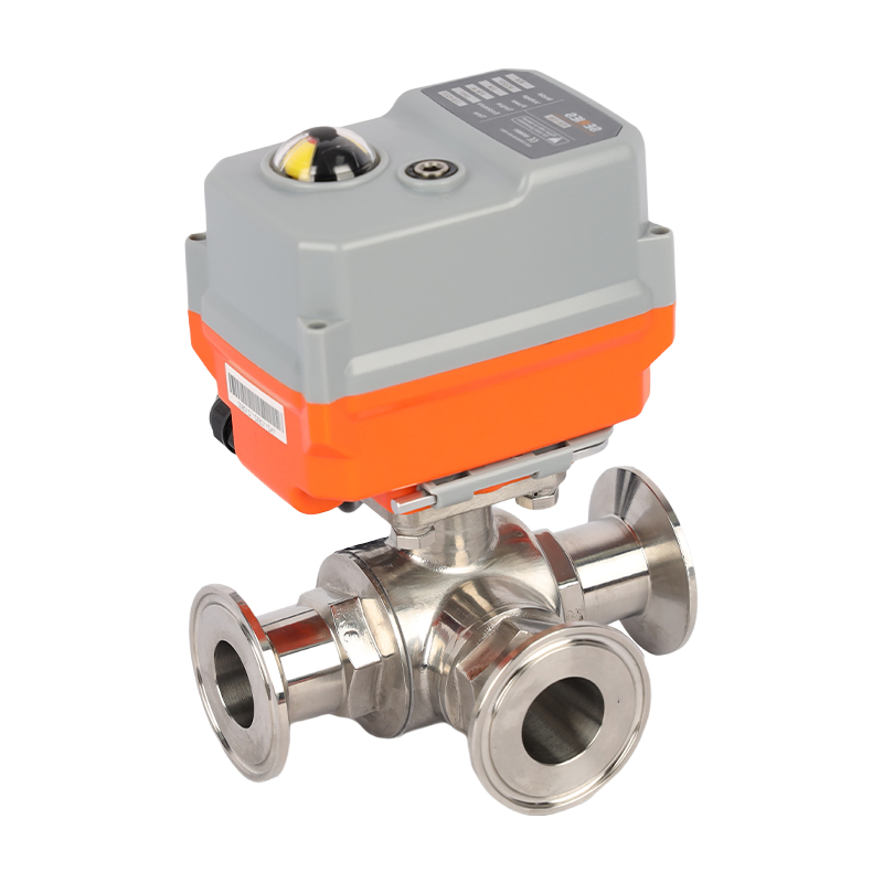 Factory Direct Supply Electric Ball Valve with ISO5211 Port and ABS/Aluminum Housing