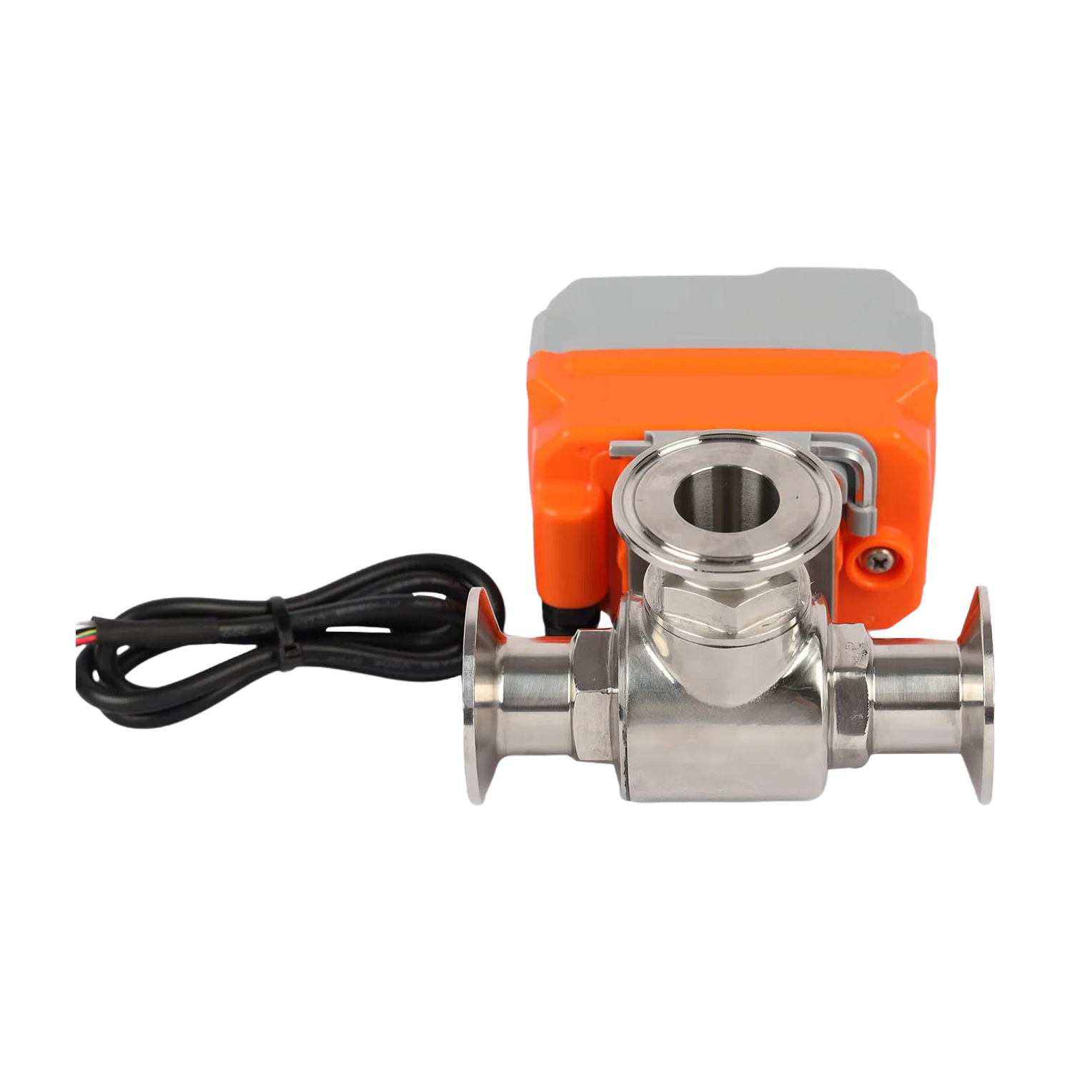 Factory Direct Supply Electric Ball Valve with ISO5211 Port and ABS/Aluminum Housing