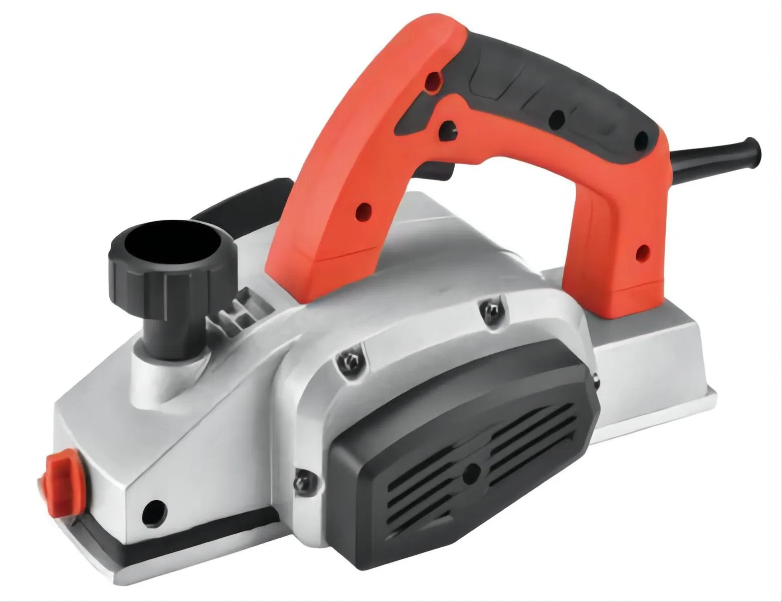 Industrial Grade Electric Wood Planer with Mirror Pole Bottom Plate and V-Shaped Guide Groove