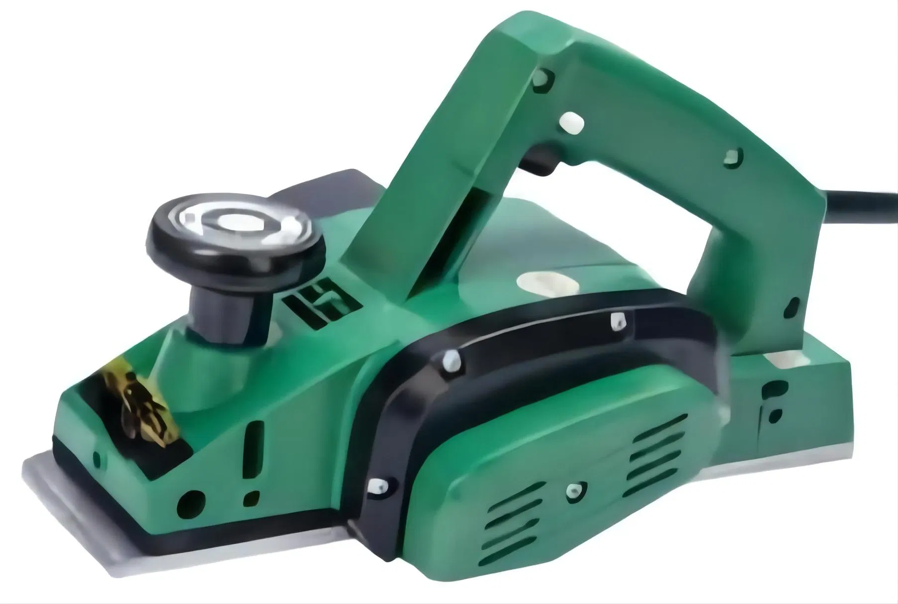 Industrial Grade Electric Wood Planer with Mirror Pole Bottom Plate and V-Shaped Guide Groove