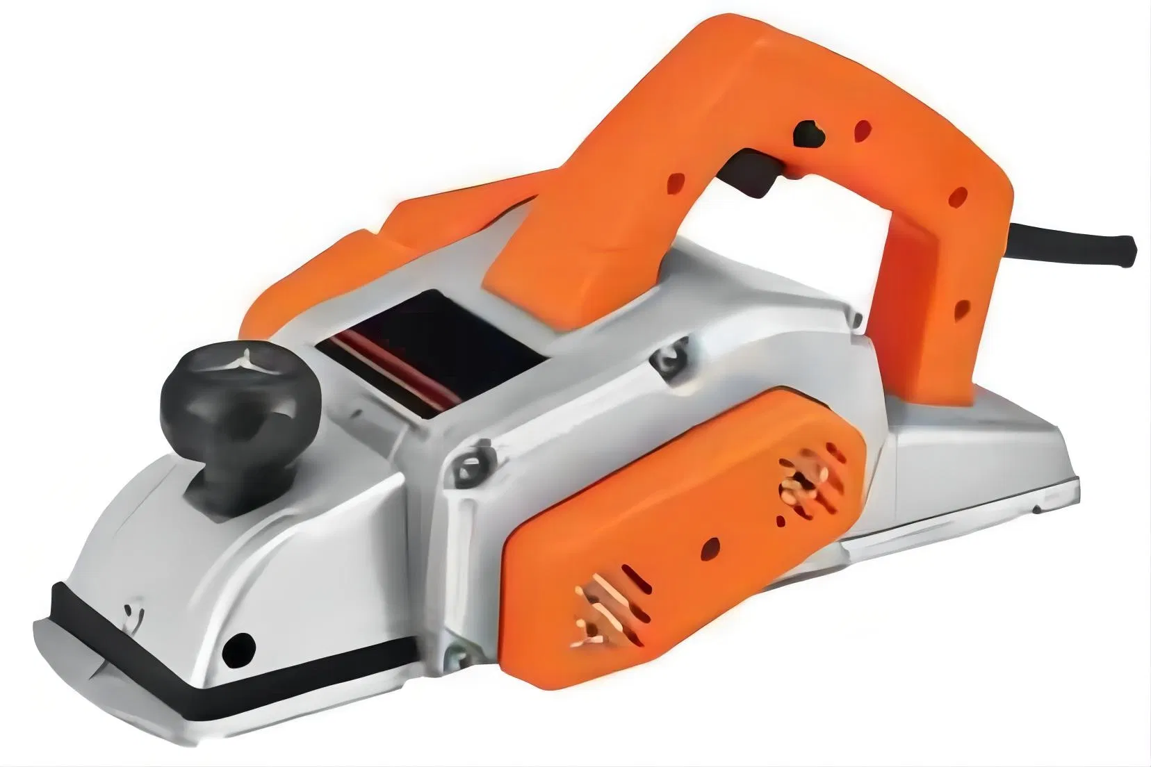 Industrial Grade Electric Wood Planer with Mirror Pole Bottom Plate and V-Shaped Guide Groove