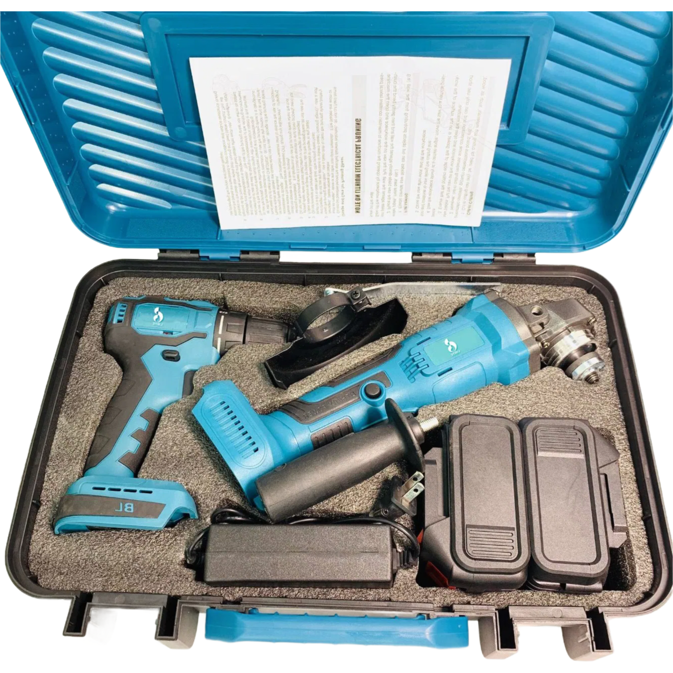 High Torque 20V Cordless Power Tool Set with 1900-2400 RPM Speed for DIY Projects