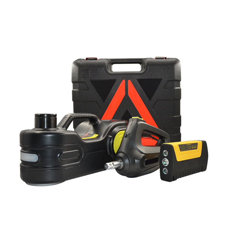 ISO Certified 5T Capacity Electric Car Jack with 150PSI Air Pump and 600A Peak Current