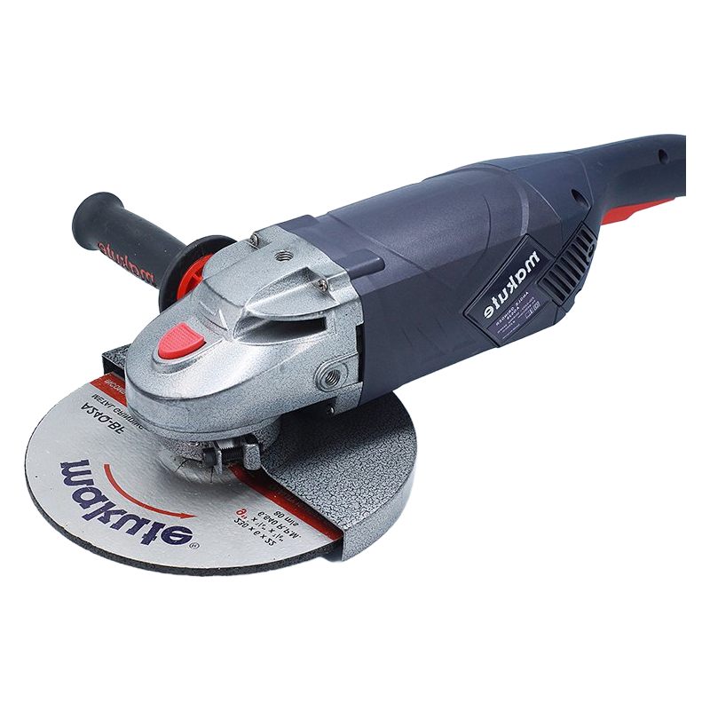 Industrial Grade Angle Grinder with Cast Aluminium Housing and Lightweight Plastic Handle
