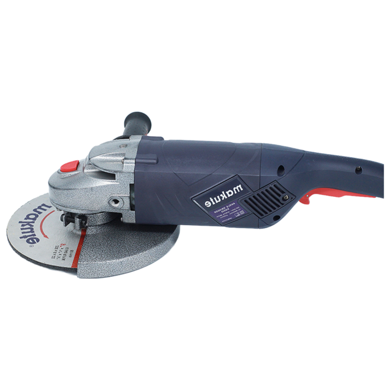 Industrial Grade Angle Grinder with Cast Aluminium Housing and Lightweight Plastic Handle