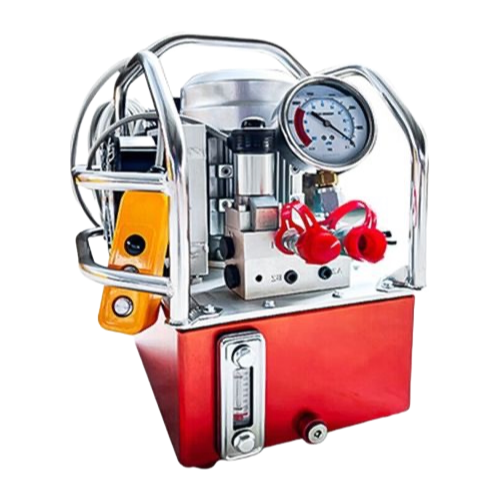 Compact Automatic Three-Stage Flow Hydraulic Pump for Torque Wrench Systems