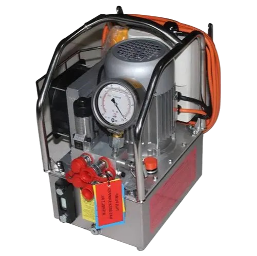 Compact Automatic Three-Stage Flow Hydraulic Pump for Torque Wrench Systems