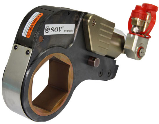 Durable Aluminum Titanium Alloy Hydraulic Torque Wrench with Rough Tooth Structure Design