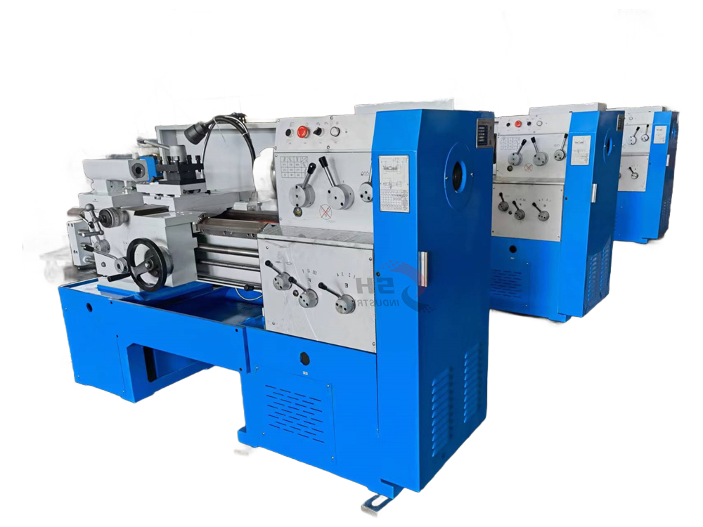 Heavy Duty Manual Lathe Machine C6240 - 20x20mm Tool Size & 9 Spindle Speeds