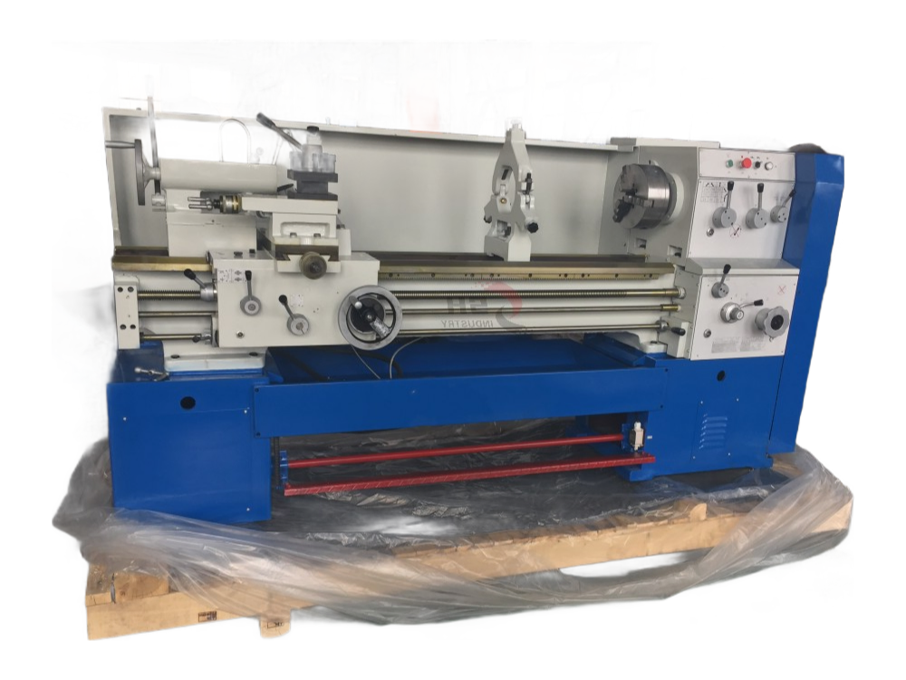 Heavy Duty Manual Lathe Machine C6240 - 20x20mm Tool Size & 9 Spindle Speeds