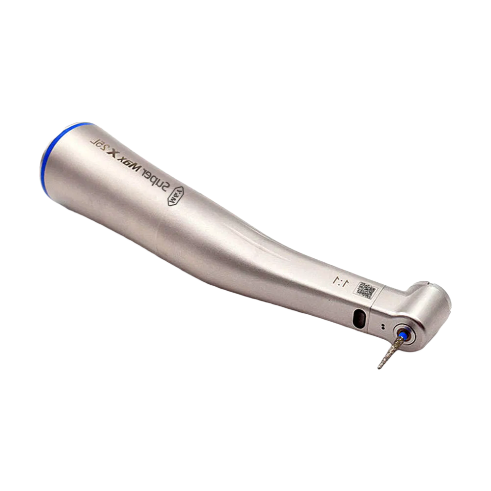 High Quality Dental Low Speed 1:1 Contra Angle Handpiece with Ceramic Bearing and Push Button Chuck