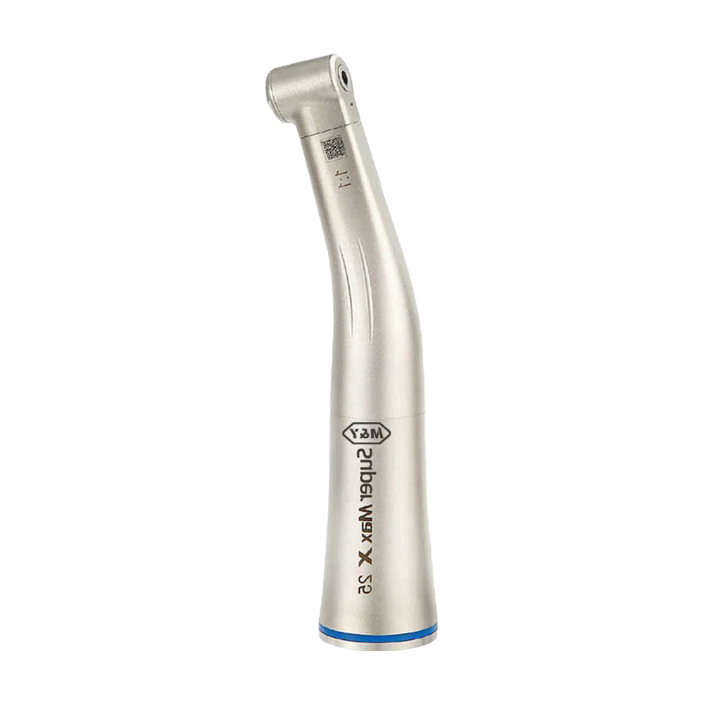 High Quality Dental Low Speed 1:1 Contra Angle Handpiece with Ceramic Bearing and Push Button Chuck