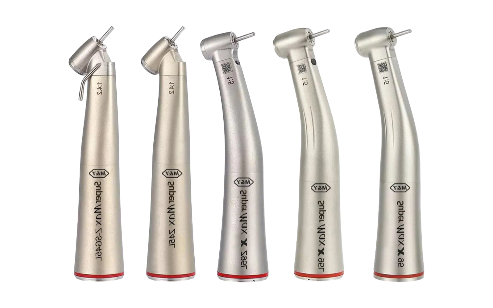 High Quality Dental Low Speed 1:1 Contra Angle Handpiece with Ceramic Bearing and Push Button Chuck