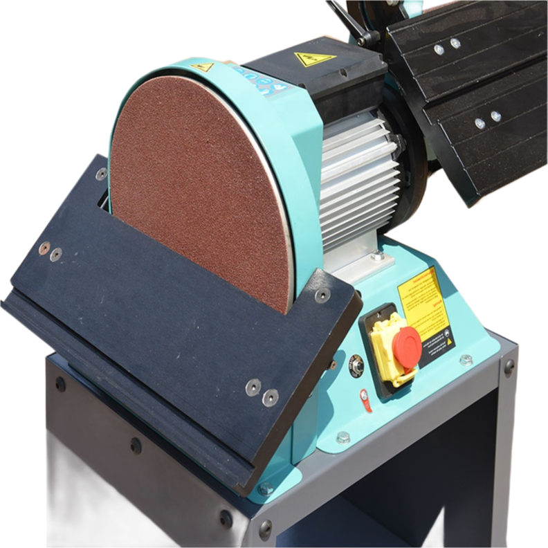 Industrial Bench Sander Tool with Stepless Speed Change and Dust Outlet for Workshop Use