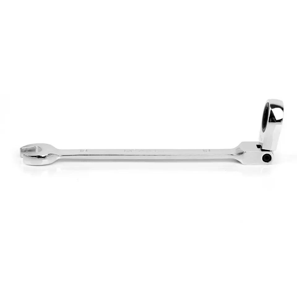 10mm Flexible Head Ratchet Wrench Spanner - Chrome Vanadium Steel Alloy Hand Tool