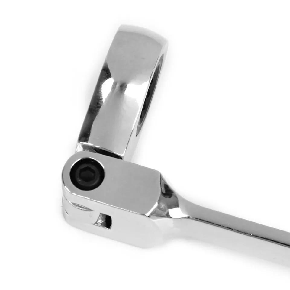 10mm Flexible Head Ratchet Wrench Spanner - Chrome Vanadium Steel Alloy Hand Tool