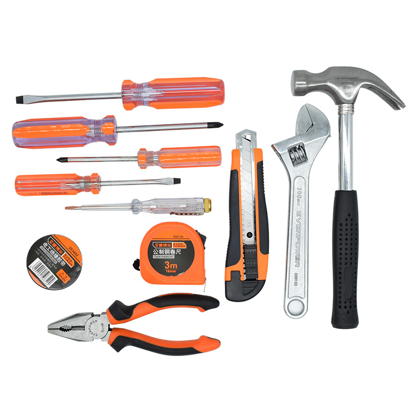 25-Piece Professional Household Hardware Repair Tool Set for Home Maintenance and DIY Projects