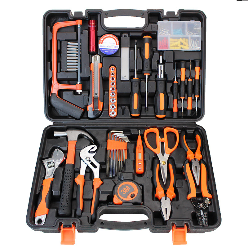 25-Piece Professional Household Hardware Repair Tool Set for Home Maintenance and DIY Projects