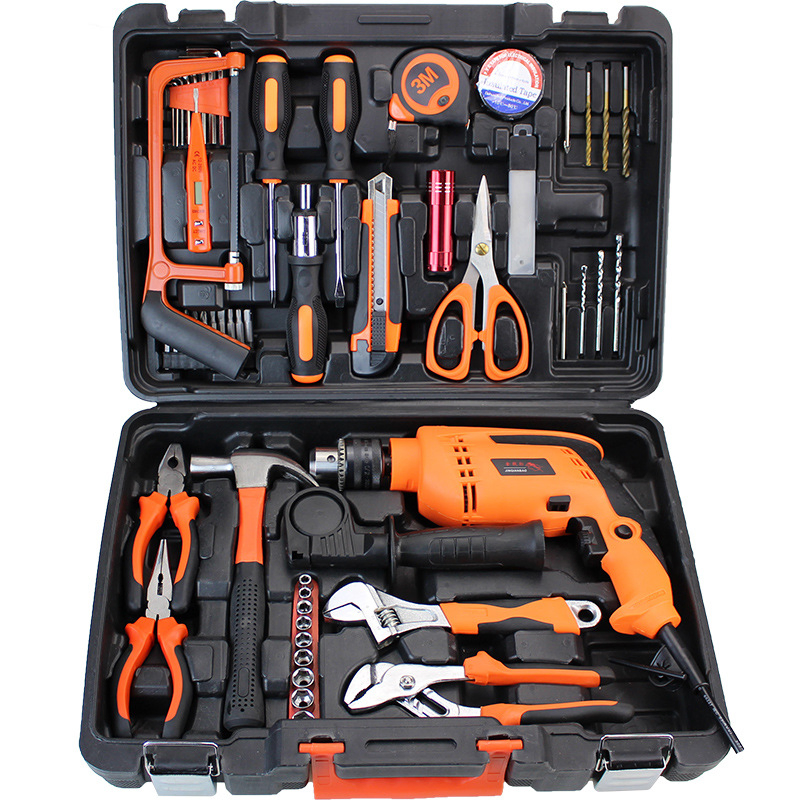 25-Piece Professional Household Hardware Repair Tool Set for Home Maintenance and DIY Projects