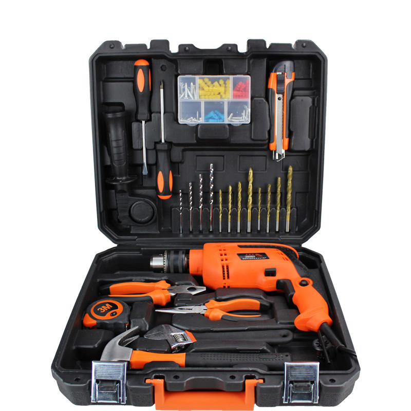 25-Piece Professional Household Hardware Repair Tool Set for Home Maintenance and DIY Projects