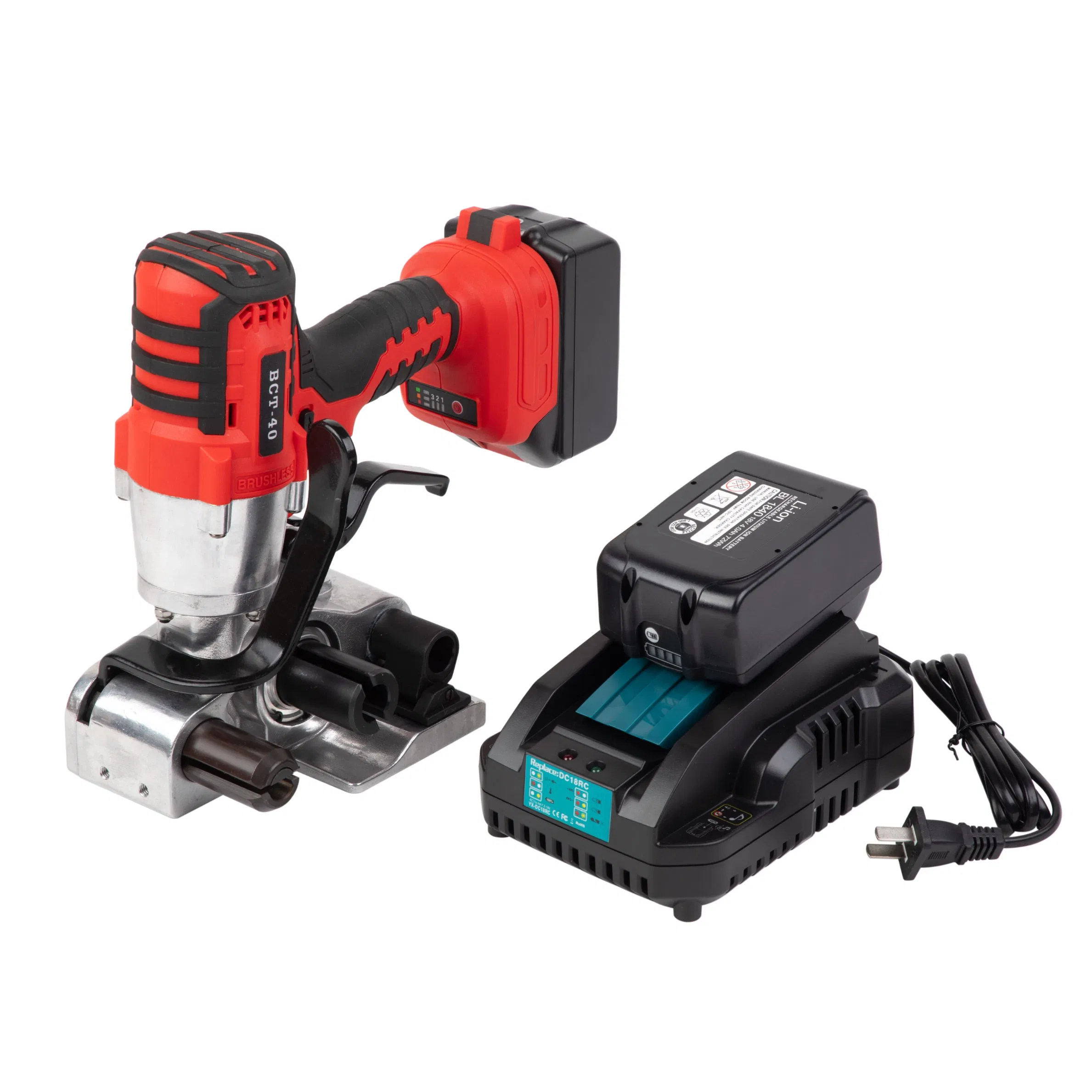 Battery Powered Cord Strapping Tool - Heavy Duty 7500N Tensioner & Cutter for Composite Packaging Strapping