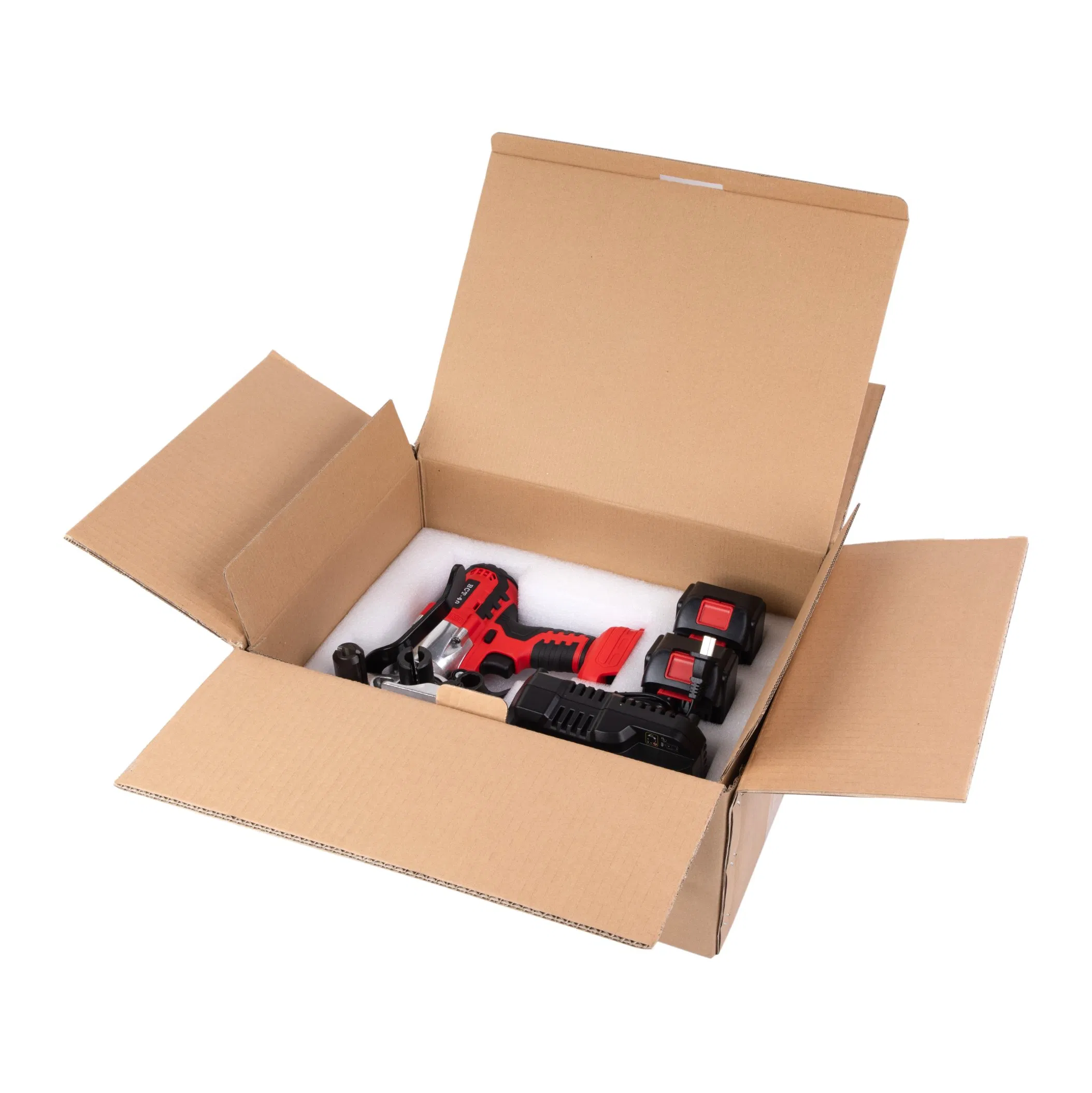 Battery Powered Cord Strapping Tool - Heavy Duty 7500N Tensioner & Cutter for Composite Packaging Strapping