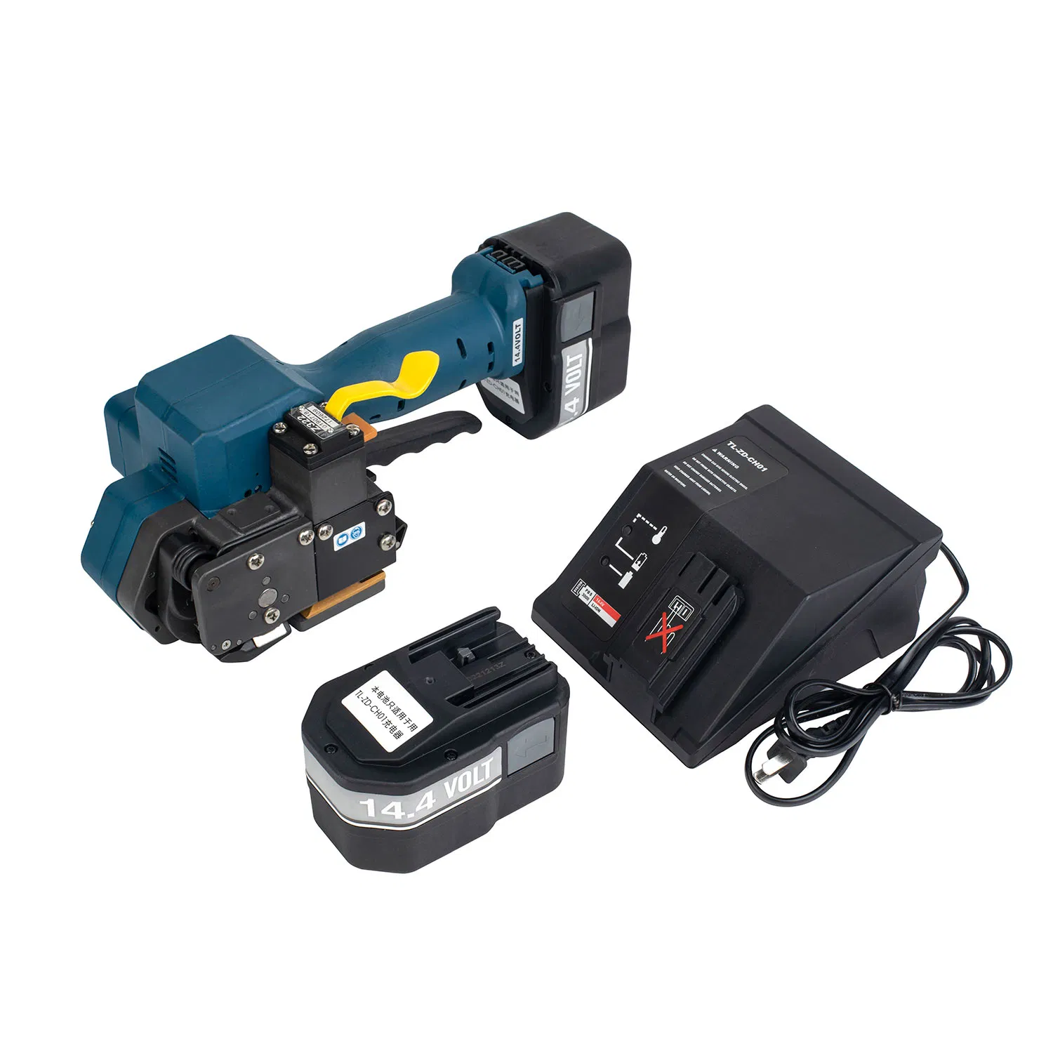 Professional Battery Powered Hand Plastic Strapping Tool for Packaging - Z323 Model with 3000N Tension