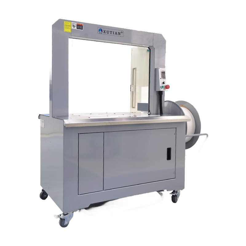 High Speed Automatic Strapping Machine for Carton Packaging | Electronic Double-Bundle Tightness Adjustable