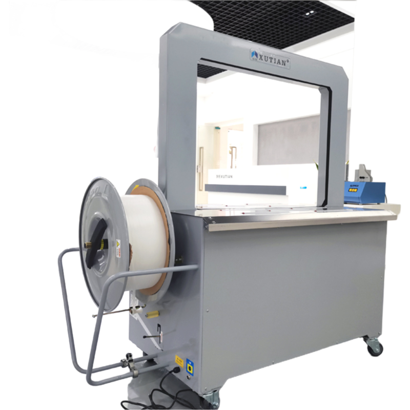 High Speed Automatic Strapping Machine for Carton Packaging | Electronic Double-Bundle Tightness Adjustable