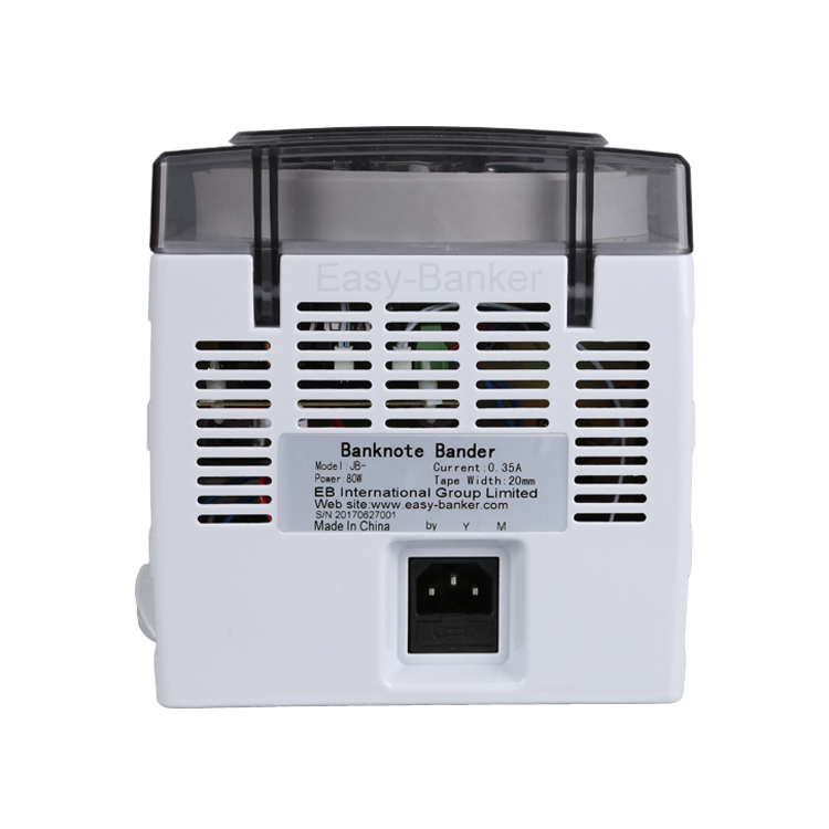 JB-211 Banknote Strapping Machine - Automatic Paper Currency Bundler with Adjustable Tension